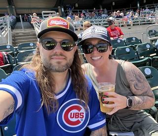 Baseball - Hangin at this Iowa Cubs game