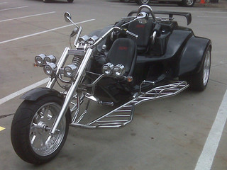 This crazy trike I saw in Valley Junction Today