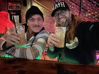 Drinks - Germ talked me into going out!