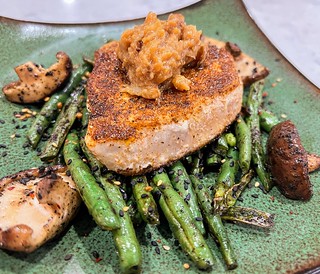 Made some salmon n stuff