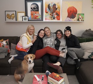 Emily Myers - Just sitting around on this couch like normal people