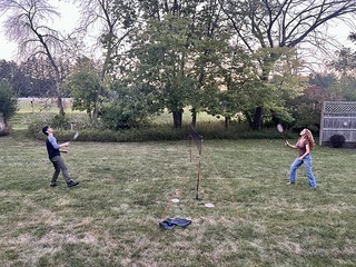 A little badminton