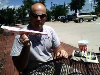 Jimmy John's Paper Airplane