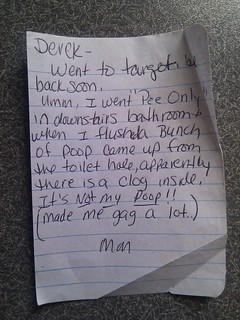 A note from mom...