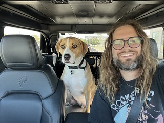 Durby is a little out of it after Surgery