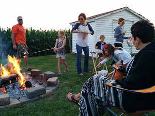 Summer Catour - Grilling and roasting marshmallows with my cousins