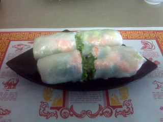 Spring Rolls at China Garden