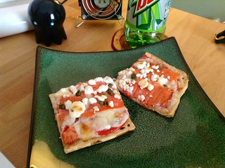 pizza - Leftover, cold, homemade smoked salmon pizza... might be the best breakfast I have ever had.