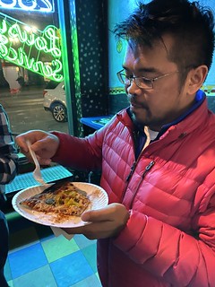 pizza - What kind of person eats late-night pizza with a fork?