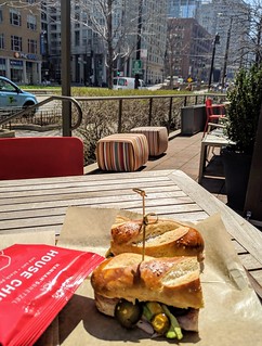 Spring patio lunch stuff