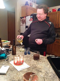 Drinks - Post ride, pre hot tub tequila