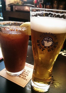 Drinks - Bloody, Beer, n Pizza