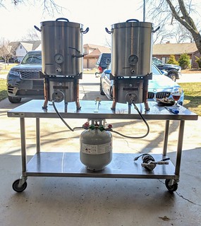 Homebrew - Brew day. New setup.