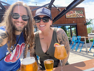 Might as well stop for a beer at Peace Tree while we're bikin around the east village