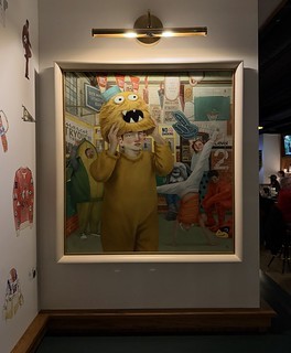 Art - Custom Beth Bojarski painting for the Des Moines Athletic Club