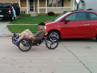 Biking - Trying out the catrike