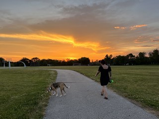 Sunset - Fiery skies