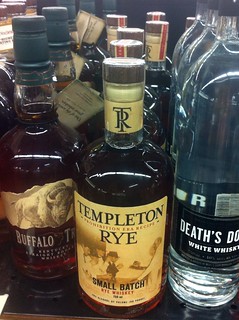 Drinks - Templeton Rye. The Iowa whiskey that you can find all over Chicago, but nowhere in Iowa.