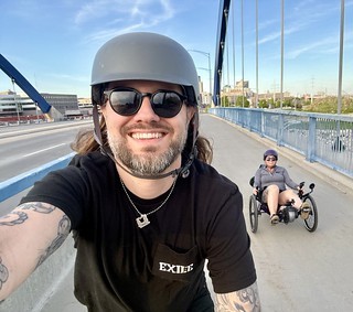 Biking - Beautiful night for a cruise