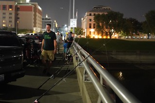 Josh talking shit about the fisherman probably not catching anything