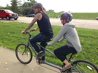 Biking - Tandem bikin