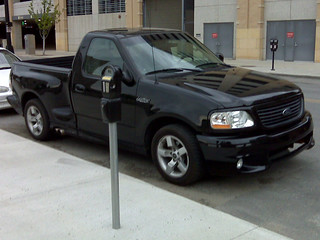This is not my truck.  But it's the first lightning I've seen since I bought mine.  It was sorta ...