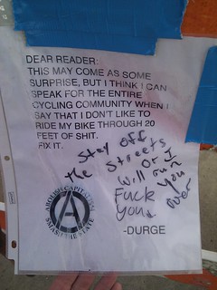 Biking - Bicycle construction note