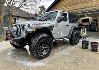 Nothin like a hand wash on a cool 55 degree mid-January day