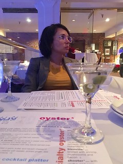 Drinks - Celebratin this girl knocking one outta the park on her presentation today... and getting another...