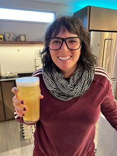 Homebrew - First pour of Kari’s homebrew