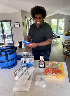 Zay - Zay just showed up with a sous vide machine and a whole bunch of meat