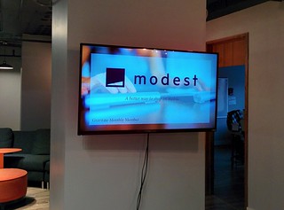 Modest getting represented at Gravitate.