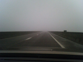 Driving into oblivian.  And by oblivian I mean, over the mississippi river