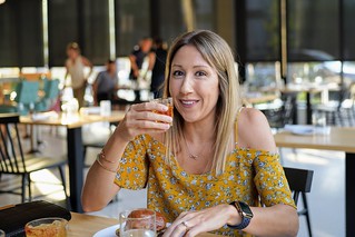 Shots - It was Burger + Shot + Beer night at Clyde's. Emi was not sure about the shot part