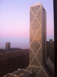 Skyline - Justin's place has a nice view