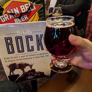 Gettin a sip of Bock before Bock Fest