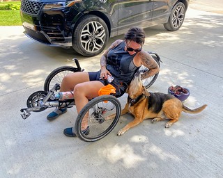 Biking - Garth missed us