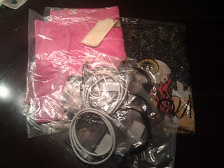 The mail came. Shirts n wires!