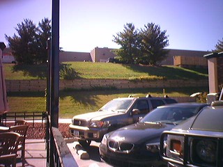 Great urban snowboarding spot behind Taki