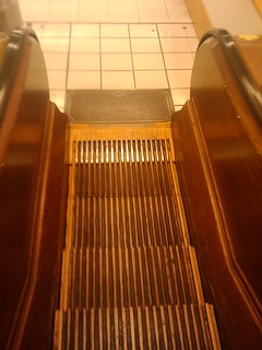 Wooden Staircase at Macy's