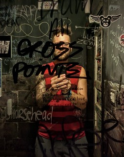 Cool dude in a cool mirror.