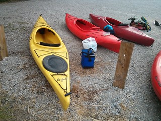 After a slow moving stream, we cut the trip short