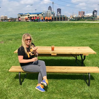 Bloody Mary - Lindsey gettin a good bloody Mary photo