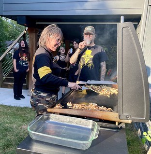 Cooking - Cookin up some fries and onions