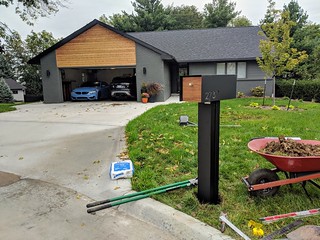 Installing the new mailbox