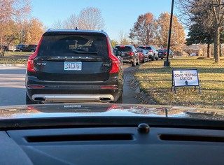 Going to get some Covid tests