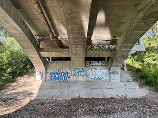 Underneath the bridge