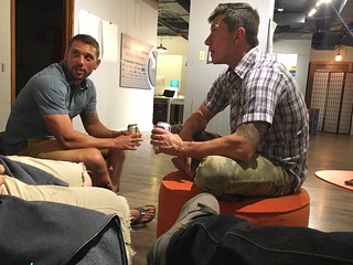 Levi German - Chillin at the office. Waiting for the bar close Uber surge rate to drop below 6.0