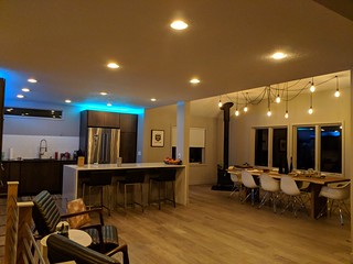 Added some more can lights...