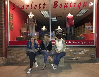 Hangin out with these cool girls